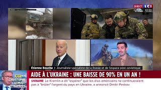 Aide à lUkraine  une baisse de 90  en un an [upl. by Wight]