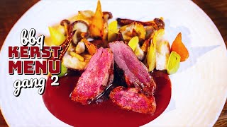 KERSTMENU 2023 Hertenbiefstuk met portjus op de kamado [upl. by Yddor]