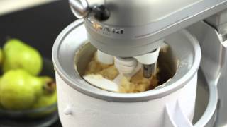 KitchenAid® Ice Cream Maker Attachment [upl. by Peregrine757]