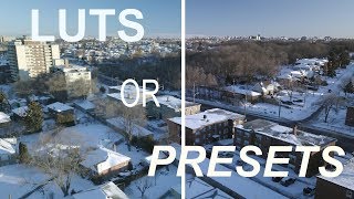 Hitfilm LUTS  Presets  How to install apply create [upl. by Marcus]