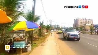 Monrovia Liberia 2023 Some New Developments in Sinkor Area [upl. by Morvin156]