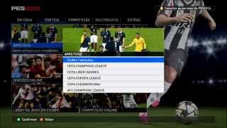 PES 2016 XBOX 360 AMISTOSO BRASILEIRO CAM VS FLA [upl. by Mellman]