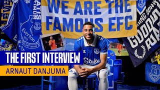 ARNAUT DANJUMA SIGNS FOR EVERTON [upl. by Magner213]