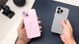 iPhone 15 Pro Max vs iPhone 15 Plus  Conoce las diferencias [upl. by Wilhelmine]