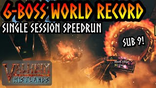 WR 8h 56m NG RSG All Bosses Post Mistlands  Valheim Speedrun Edit Chapters [upl. by Kosiur]