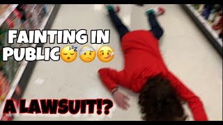 FAINTING IN PUBLIC LAWSUIT [upl. by Kirsti610]