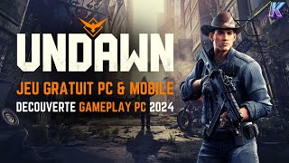 UNDAWN 🤩 MMO SHOOTER GRATUIT  Gameplay découverte PC 2024 [upl. by Ttelrats]