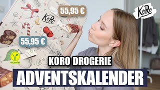 KoRo ADVENTSKALENDER Unboxing 2023 I So viele NEUE Produkte  Marie Inspire [upl. by Arhez]