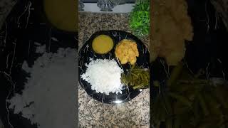 veg thali food gharkhana cooking recipe plslikesubscribe [upl. by Nahgen]