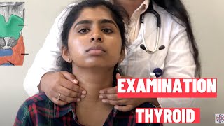 Clinical Examination of Thyroid Gland  OSCE Guide Clinical skills [upl. by Ientirb]