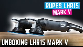 RUPES LHR15 Mark V 125mm Polisher Polijstmachine  Unboxing  CROP [upl. by Gilbertson]