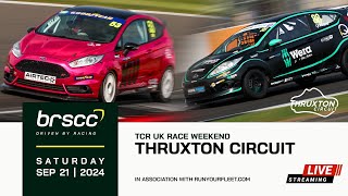 BRSCC LIVE  SATURDAY  THRUXTON [upl. by Nahsor331]