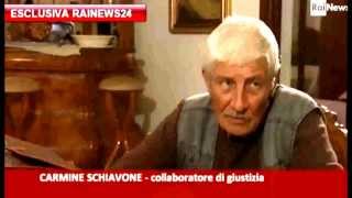 Il pentito ex boss Carmine Schiavone in esclusiva su rainews24 rivelazioni shock [upl. by Thessa492]