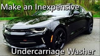 How to Make an INEXPENSIVE Undercarriage Washer [upl. by Lerret]