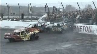 Banger racing crash Warneton 2005 [upl. by Luehrmann686]