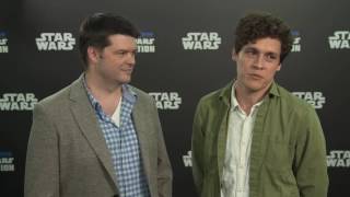 Untitled Han Solo Movie Directors Chris Miller amp Phil Lord Star Wars Celebration Interview [upl. by Llebasi]