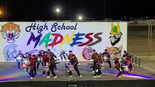 Calexico Drumline High School Madness 2022 [upl. by Aratehs]