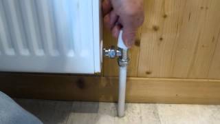 How to isolate a radiator  Turn it off [upl. by Eimas]