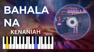 Bahala na  Kenaniah  Easy piano tutorial [upl. by Maire]