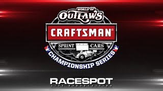 World of Outlaws Craftsman Sprint Cars Championship Series  Round 12  Dirt Track at Charlotte [upl. by Nagorb]