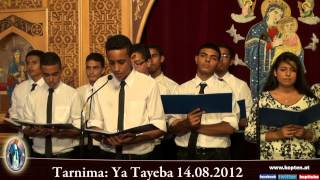 Tarnima Ya Tayeba 14082012  Nahdet El 3adra 2012 [upl. by Dihaz876]