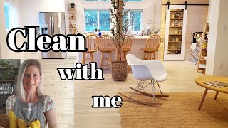 CLEANING INSPIRATION clean  cook with me  unboxing vacuum [upl. by Ahsiemal988]