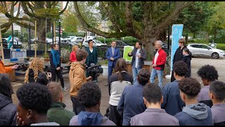 Speaking minds  Opening schoolplein Stanislas college [upl. by Aekan]