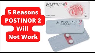 Why did I get PREGNANT after taking POSTINOR 2 How POSTINOR 2 WORKS [upl. by Schreib]