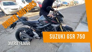 Tractare Suzuki GSR 750 [upl. by Kcitrap448]