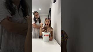 Короче говоря Алинка ест много Nutella shorts funny [upl. by Yelir]