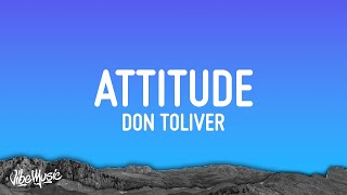 Don Toliver  Attitude Lyrics ft Charlie Wilson amp Cash Cobain [upl. by Solita]