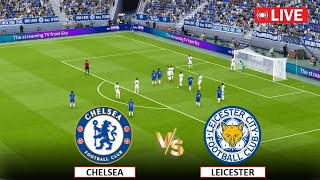 🔴Live  Chelsea vs Leicester I English Premier League 202425 Season Match Live eFootball Pes 21 [upl. by Tebasile]