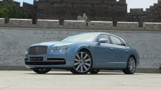 2014 Bentley Flying Spur Review Driving the most powerful Bentley sedan ever [upl. by Noyad422]