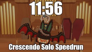 Crescendo Solo Speedrun 1156 Former World Record [upl. by Ignatia]