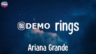 Ariana Grande  7 rings Lyrics [upl. by Natty]