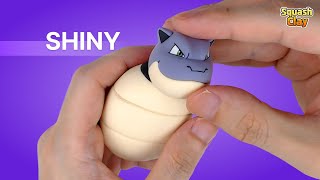 Shiny Blastoise Pokémon Clay Art [upl. by Ecnarret]