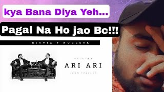 Ritviz amp Nucleya  Ari Ari Official Audio  REACTION  NEPO TV [upl. by Ecirtra]