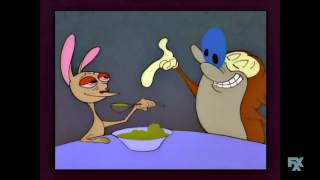 Ren amp Stimpy cameo en Los Simpsons [upl. by Waite]