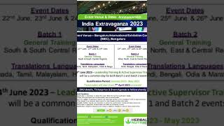 Herbalife India Extravaganza 2023 Announcement [upl. by Faruq]