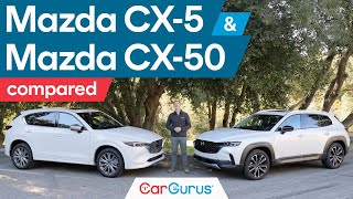 The Mazda CX50 or the CX5 Which One to Choose [upl. by Achilles]