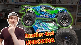 Traxxas Rustler 4x4 VXL Unboxing [upl. by Sansen630]