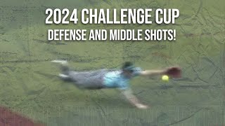 Best Defensive Plays and Middle Shots  2024 Major Challenge Cup [upl. by Accever]