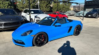 2024 Porsche Boxster GTS 40 [upl. by Noirb776]