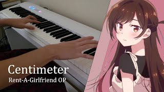 Centimeter RentAGirlfriend OP  the peggies  Piano Cover arr Fonzi [upl. by Haizek]