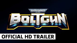 Warhammer 40000 Boltgun Official Reveal Trailer [upl. by Vergil]