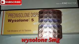 Wysolone tablet के बारे में पूरी जानकारी prednisolone tablet uses Benefits in Hindi [upl. by Fannie414]