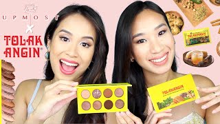 UPMOST BEAUTE x TOLAK ANGIN Honey Glazed Eyeshadow Palette Review [upl. by Hairem]