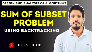 Sum of Subset Problem Using Backtracking  Backtracking Algorithm  DAA [upl. by Reinertson120]