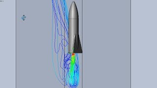 SpaceX ITS Semireplica  Engine Running Descent Simulation With Exhaust Substitute [upl. by Okwu390]