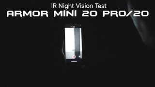 Ulefone Armor Mini 20 Pro  New Powerful Rugged Smartphone 2024 Official IR Night Vision Test [upl. by Ecyarg]